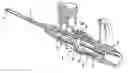 Fig. 01 - Device with a slidable safety member for positioning a cannula in a vein
