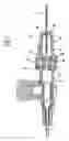 Fig. 08 - Device with a slidable safety member for positioning a cannula in a vein