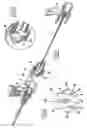 Fig. 09 - Device with a slidable safety member for positioning a cannula in a vein