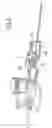 Fig. 09 - Drooped hook device for placing a cannula in a vein
