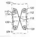 Fig. 01 - Cross-coupled vertebral stabilizers incorporating spinal motion restriction