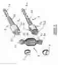 Fig. 04 - Cross-coupled vertebral stabilizers incorporating spinal motion restriction