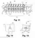 Fig. 13 - Method and apparatus for minimizing EMI coupling in a feedthrough array having at least one unfiltered feedthrough