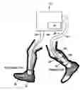 Fig. 01 - Muscle stimulation method and system to improve walking