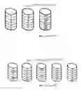 Fig. 03 - Virtual profiles for storage-device array encoding/decoding