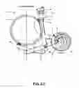 Fig. 23 - Disc driving device and cam for disc driving device