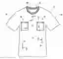 Fig. 01 - Two chest pocket t-shirt