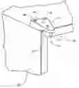Fig. 01 - Plastic top hinge for refrigerator