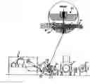 Fig. 01 - Machine for forming a pattern on a nonwoven and process for manufacturing a sleeve for this machine