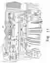 Fig. 13 - Stacked family molding and subsequent assembly process