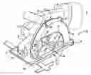 Fig. 01 - Metal cutting circular saw with integral sight window