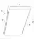 Fig. 10 - Holder for displaying a sheet of material