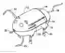 Fig. 01 - Active artificial fishing lure and method of using same