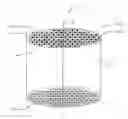 Fig. 01 - Plugged honeycomb structure