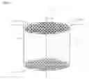Fig. 02 - Plugged honeycomb structure