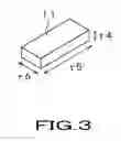 Fig. 04 - Vibration gyro sensor element with cantilever vibrator extending from substrate and positioned within opening in substrate