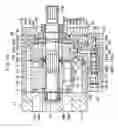 Fig. 15 - Swash plate type variable displacement hydraulic rotary machine