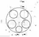 Fig. 01 - Internal combustion engine with five valves per cylinder