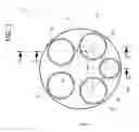 Fig. 02 - Internal combustion engine with five valves per cylinder