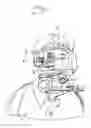 Fig. 02 - Breathing mask with display device
