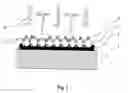 Fig. 02 - Method for masking and removing stains from rugged solid surfaces