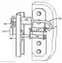 Fig. 01 - Garage door lock