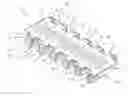 Fig. 01 - Module for a perforated flat top belt with hinge gap for better fluid flow