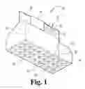 Fig. 02 - Self-venting microwave cooking container for use with a vertical fill automated machine