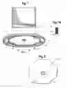 Fig. 06 - Vertical flat panel security mounting device