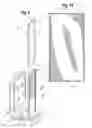 Fig. 07 - Vertical flat panel security mounting device