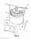 Fig. 04 - Vibration isolator with reflective external travel restrictor and compressive snubber