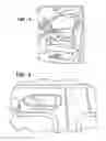 Fig. 02 - Mounting bracket for rail mounted airbag inflator