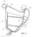 Fig. 04 - Glove box assembly exhibiting knee impact force transferring structure with respect to an associated vehicle dash/instrument panel and reinforcing bar