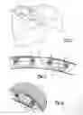 Fig. 02 - Convertible top cover and headliner interconnected by bows