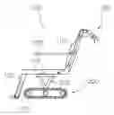 Fig. 01 - Folding Chair Cot For Use With Emergency Vehicles