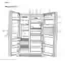 Fig. 06 - Structure for automatically shutting basket cover in refrigerator