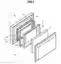 Fig. 02 - Plasma display apparatus with optical filter and elastic conductive body