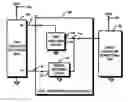 Fig. 01 - Level shifting multiplexing circuit for connecting a two conductor full duplex bus to a bidirectional single conductor bus