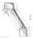 Fig. 45 - Ink ejection nozzle arrangement with layered actuator mechanism