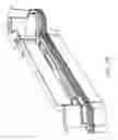 Fig. 49 - Ink ejection nozzle arrangement with layered actuator mechanism