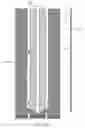 Fig. 76 - Ink ejection nozzle arrangement with layered actuator mechanism
