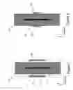 Fig. 06 - Read/write head having varying wear regions and methods of manufacture