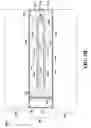 Fig. 04 - Narrow gap spray cooling in a globally cooled enclosure