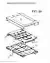 Fig. 09 - Thin hard drive with 2-piece-casing and ground pin standoff to reduce ESD damage to stacked PCBA's