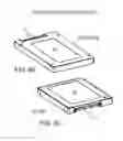 Fig. 18 - Thin hard drive with 2-piece-casing and ground pin standoff to reduce ESD damage to stacked PCBA's