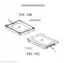 Fig. 20 - Thin hard drive with 2-piece-casing and ground pin standoff to reduce ESD damage to stacked PCBA's