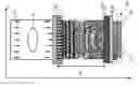 Fig. 01 - Focus-detector arrangement of an X-ray apparatus for generating projective or tomographic phase contrast recordings