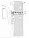 Fig. 01 - Self locating wall fastener