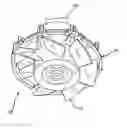 Fig. 01 - Motor mount assembly for an air cleaner