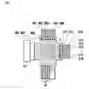 Fig. 06 - Supporting unit for microfluid system